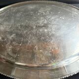 Large tray – Silver-plated metal – Goldsmith Bouillet & Bourdelle