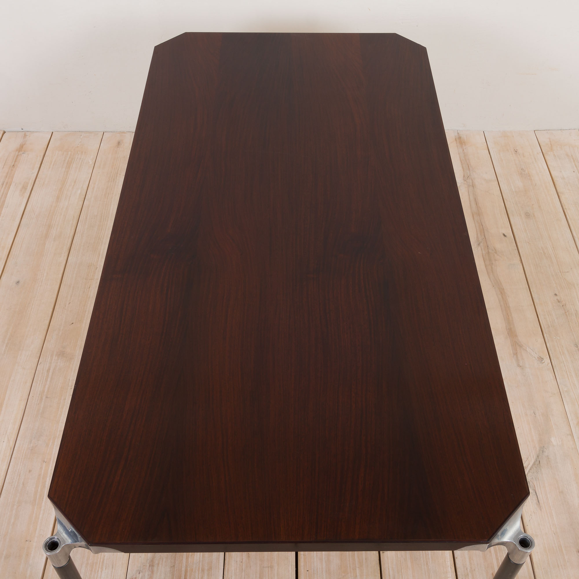 Ico Luisa Parisi for MIM Roma Urio desk dining table in rosewood, Italy, 1950s