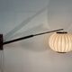 Midcentury swing wall lamp by Svend Aage Holm-Sørensen for HOLM-SØRENSEN & CO, 1950S