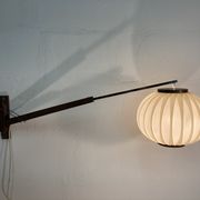 Midcentury swing wall lamp by Svend Aage Holm-Sørensen for HOLM-SØRENSEN & CO, 1950S