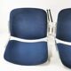 Pair of modernist chairs, Anonima Castelli, designed by G. Piretti, Italy