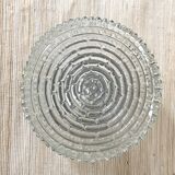 Vintage round glass ceiling light