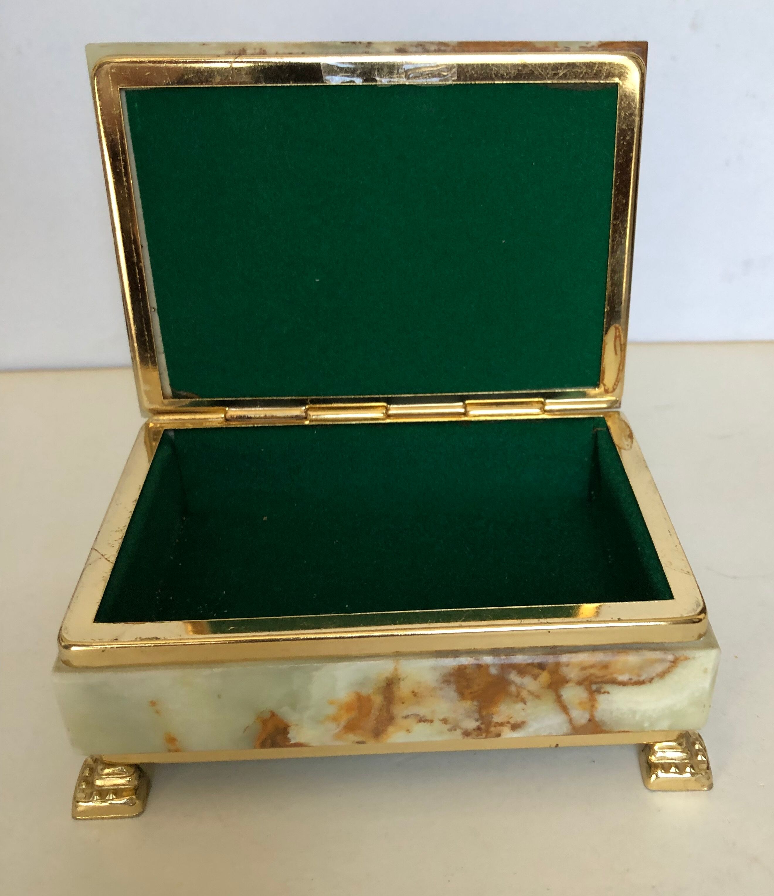 Boîte à bijoux en onyx