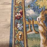 Aubusson tapestry manufactured by Robert FOUR, verdure Chantilly.