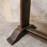 Massive wooden refectory table 1950