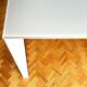 Table extensible Thin-K verre dépoli blanc