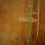 Glass bathroom shelf