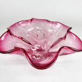 Bol en verre artistique vintage de Josef Hospodka pour Chribska Glassworks, années 1960
