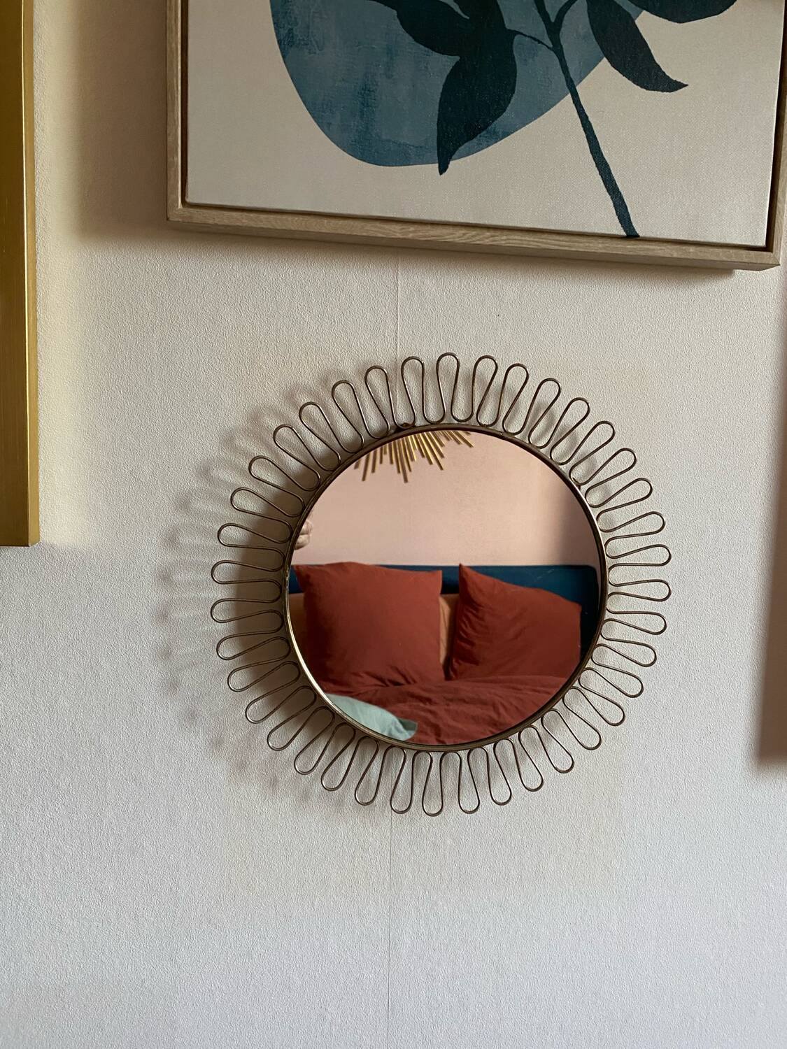 Miroir Loop attribué à Josef Frank, 1950s