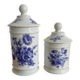 Lot of two porcelain boxes