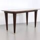Rectangular Beech Coffee Table by Paolo Buffa with a Pink Travertine Top