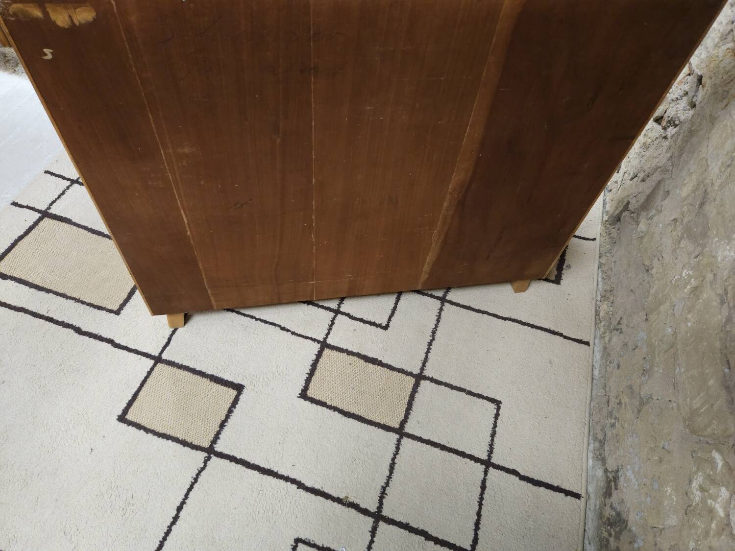 Vintage 1960s low sideboard