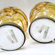 Pair of lamps DORIA lights globes MURANO New Old Stock