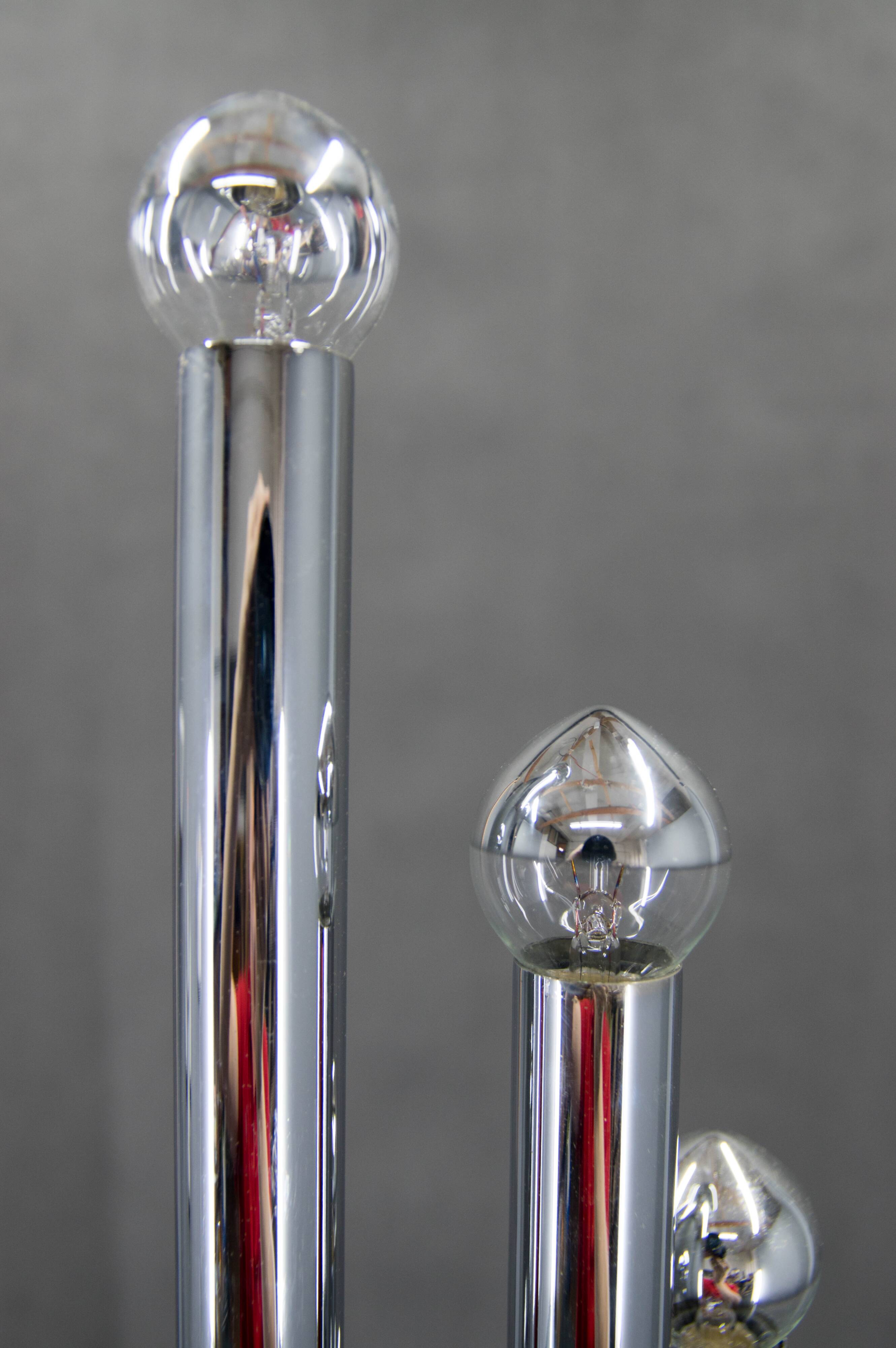 Chrome floor lamp by Goffredo Reggiani, 1970s