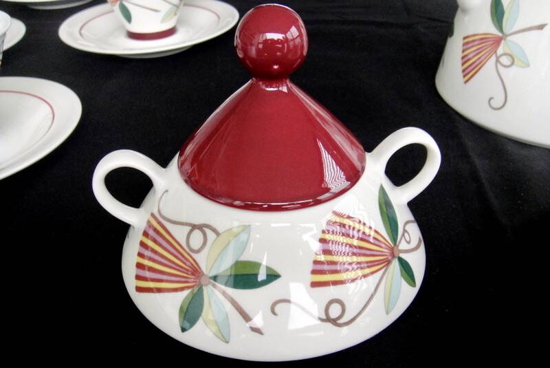 Vintage coffee service ARABIA of FINLAND 25 pieces