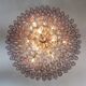 Carlo Scarpa Style Mid-Century Murano Glass Poliedri Chandelier by Venini