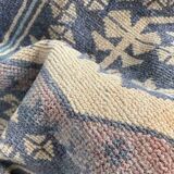 Handmade Turkish vintage wool rug 174x106