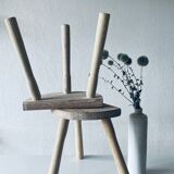 Old milking stool