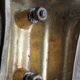 Set of 4 solid bronze furniture legs – new