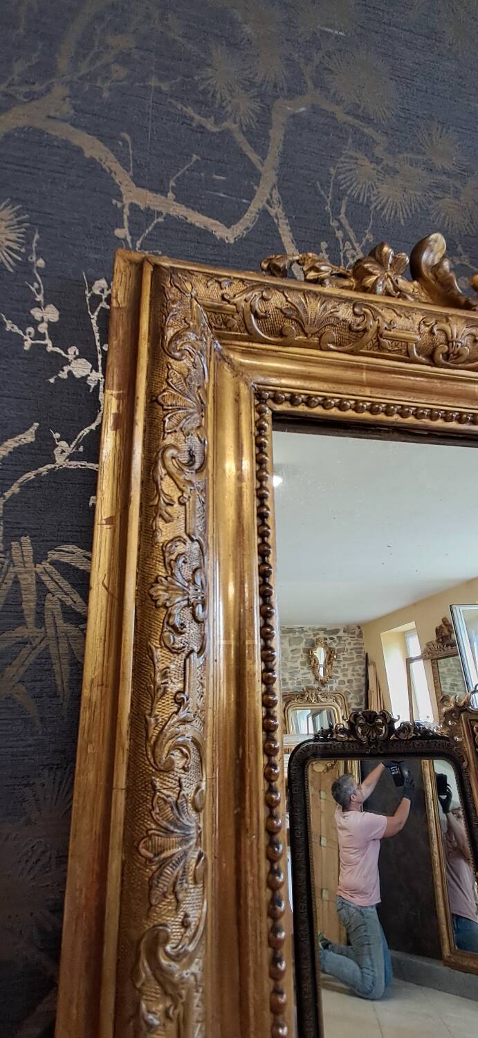 19th Century Louis XV Inspired Mirror 153 x 98