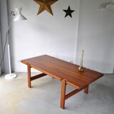 Danish teak coffee table by Niels Bach