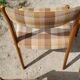 Set of 4 Scandinavian style chairs from the 70s