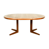 Mid Century Modern E. Valentinsen style Danish Teak Expandable Dining Table