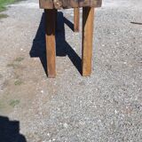 Old wood workbench