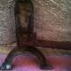 Paire de chenets vintage