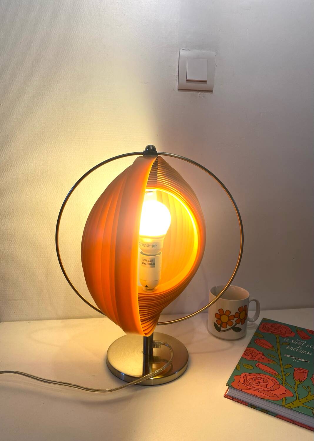 Vintage moon lamp 1980 | Selency