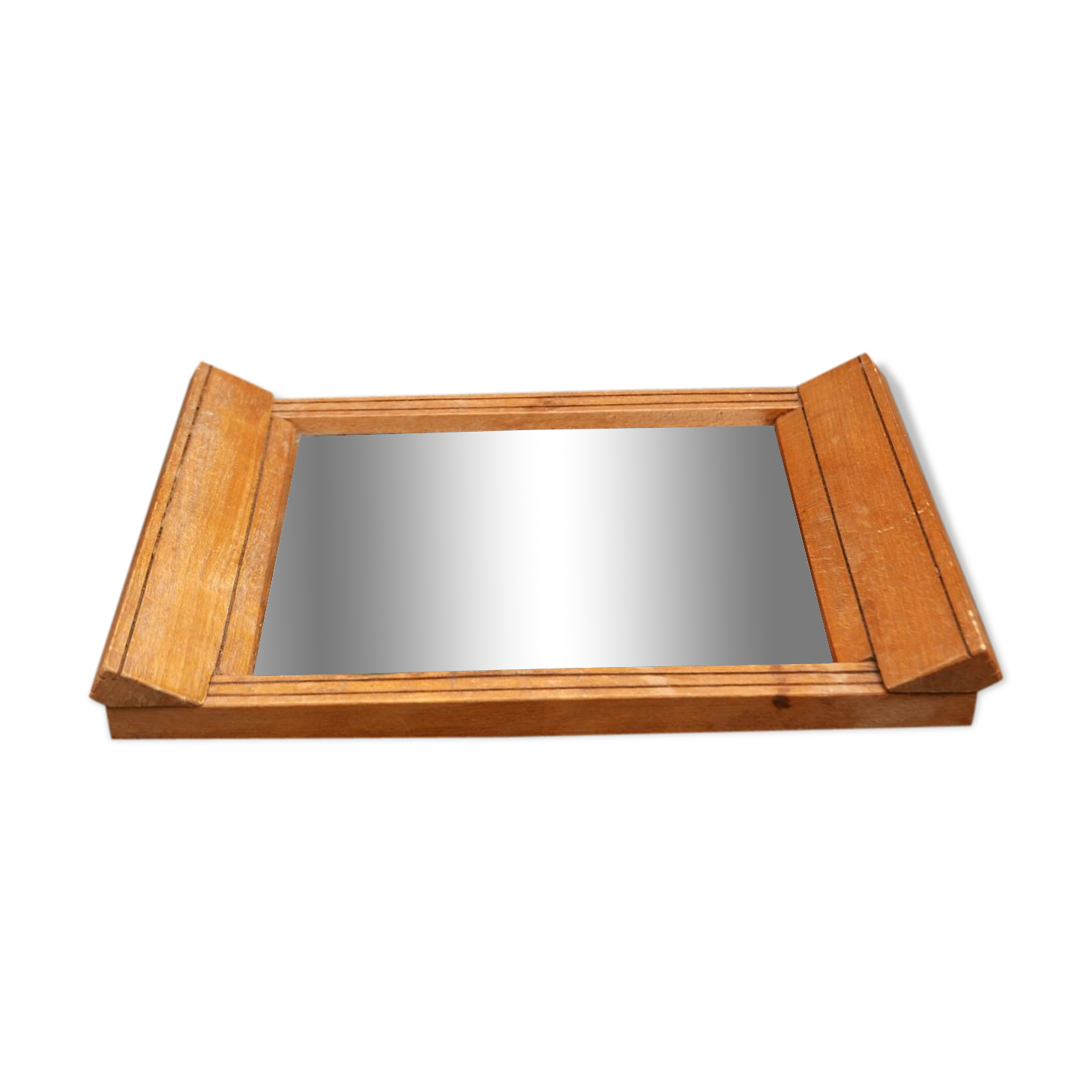 Plateau vintage en bois