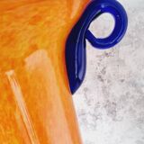 Design vase in blown glass