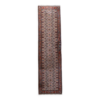 Tapis Vintage Fait Main Mahal du Moyen-Orient – 79 x 301 cm - 1C1005