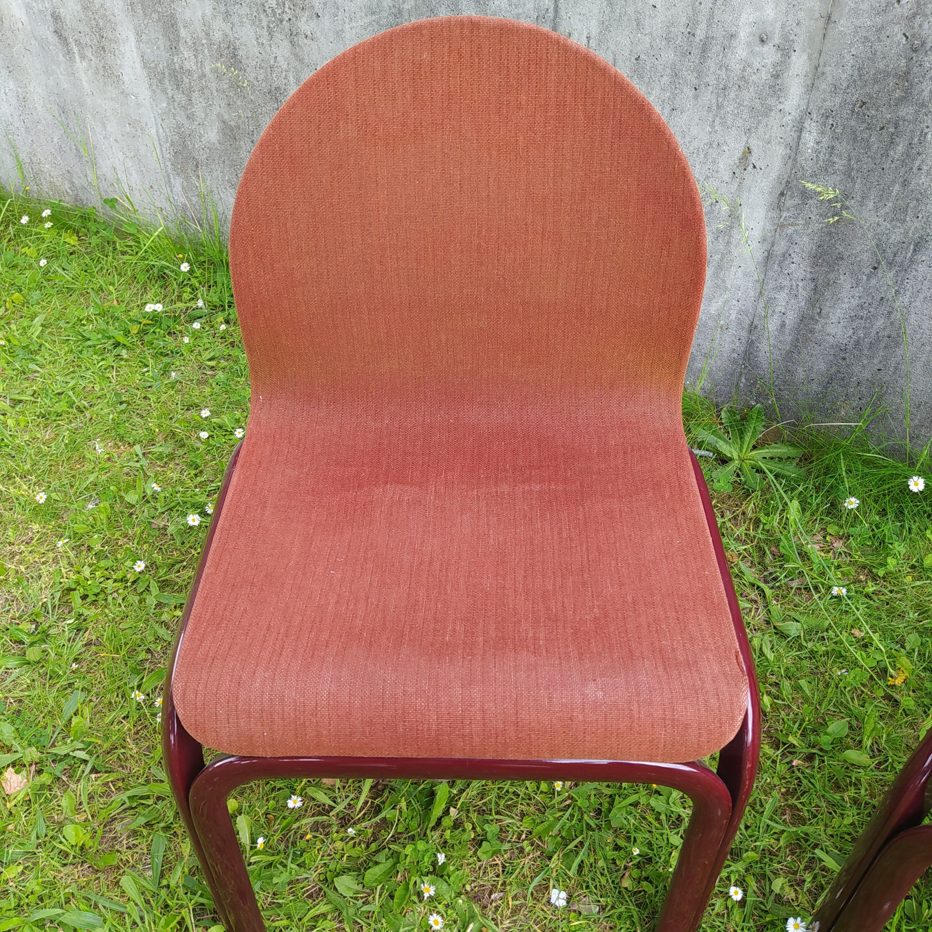 Paire de chaises Gae Aulenti pour Knoll-international