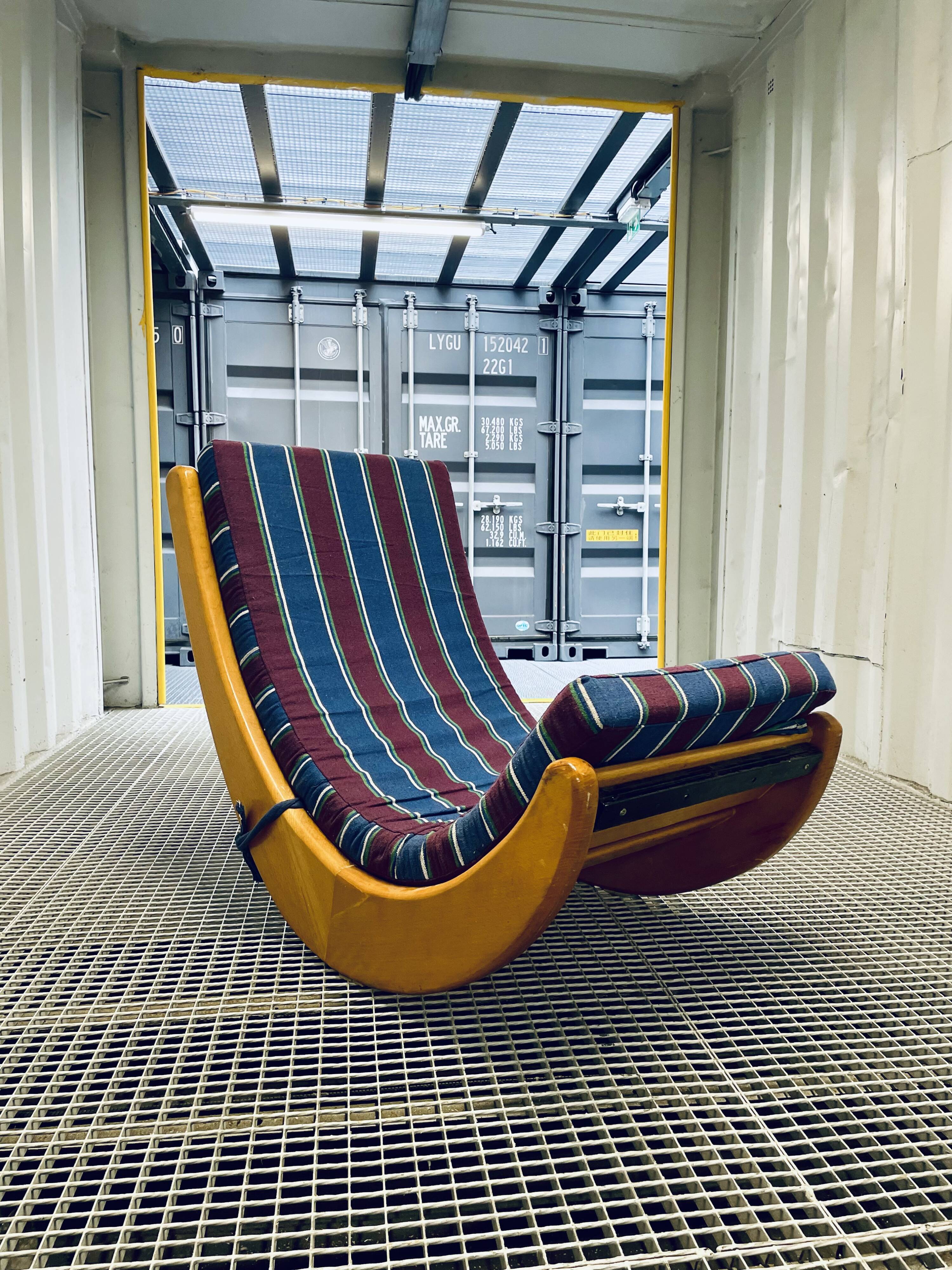 Rocking Chair in the style of Verner Panton “relax” for Rosenthal