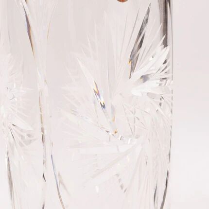 Handmade crystal vase Dresden Crystal - H 30 cm