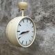 Old school clock double clock from Doorn 60s