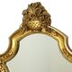 Classic Gold Crested Mirror Baroque Style Sixties 61cm