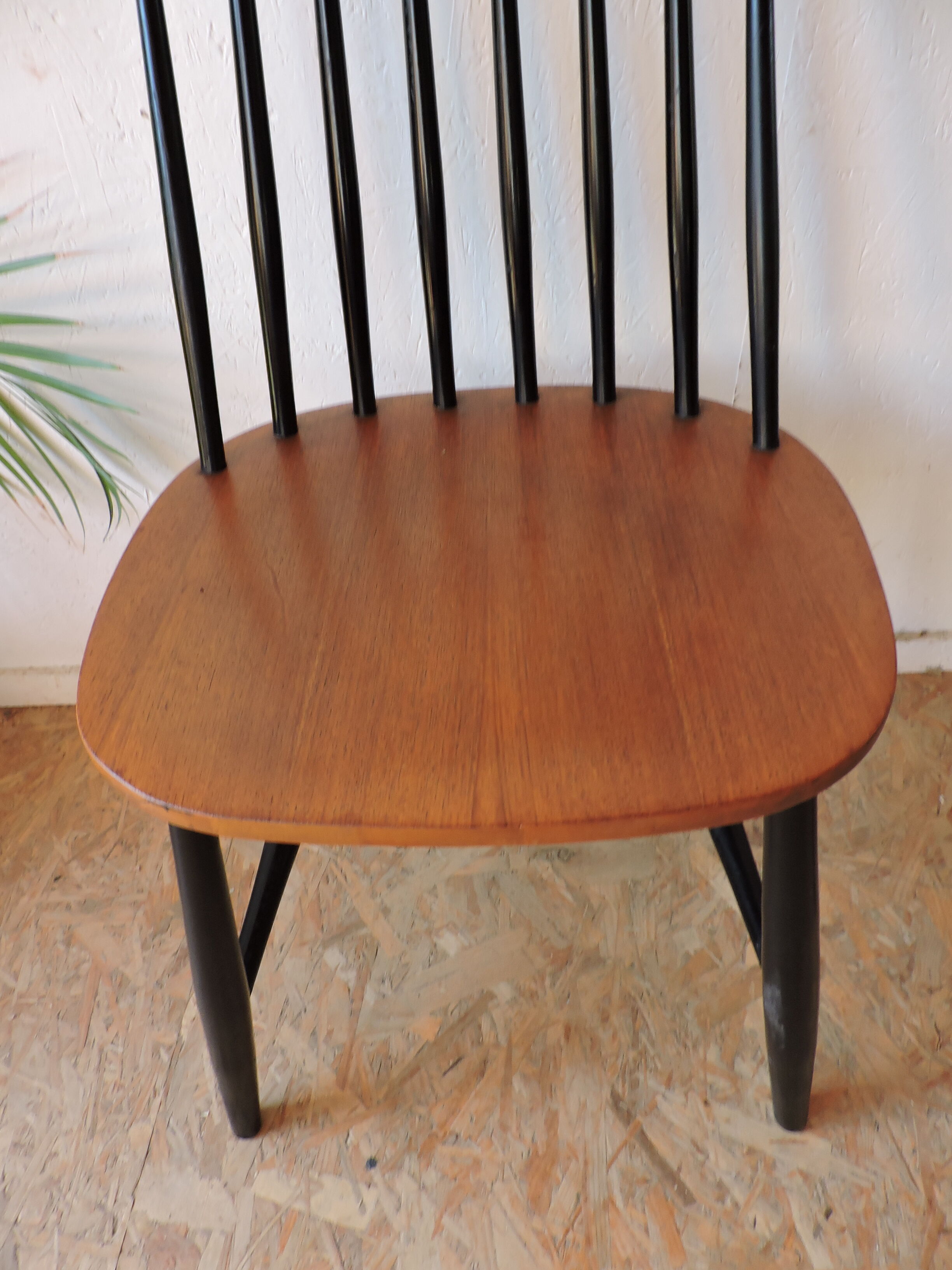 Set of 4 chairs Swedish 60s