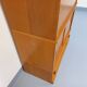Vintage oak wood secretary bookcase storage furniture