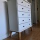 Rød Sødgren white chest of drawers 3