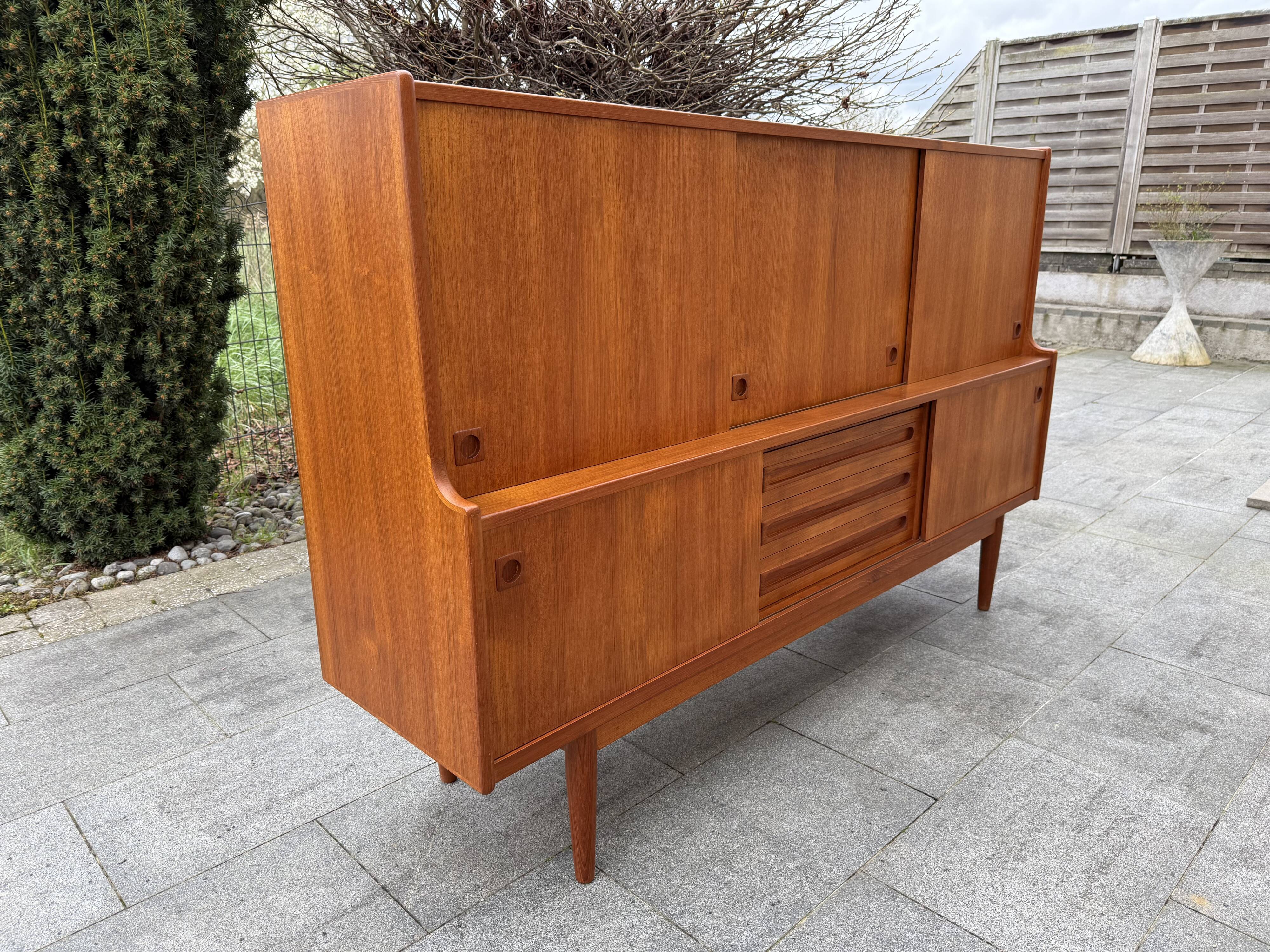 Scandinavian teak sideboard from the 1960s.