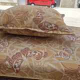 Chaise longue decorated with butterflies in Louis XVI style from the Napoleon III period