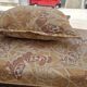 Chaise longue decorated with butterflies in Louis XVI style from the Napoleon III period