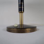 Mid-Century Modern Table Lamp by Bent Karlby Produced by Lyfa in Denmark, 1956