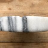 70' white marble ashtray