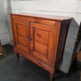 Low buffet in solid cherry wood from the 19th century (shallow)