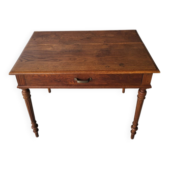 Table à écrire, table d'appoint en bois massif