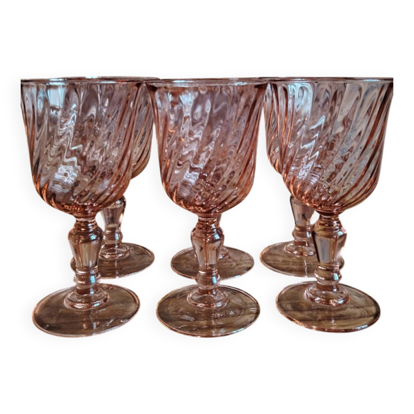 Ensemble de 6 verres à vin Rosaline – Luminarc – Vintag