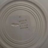 Flower earthenware plates